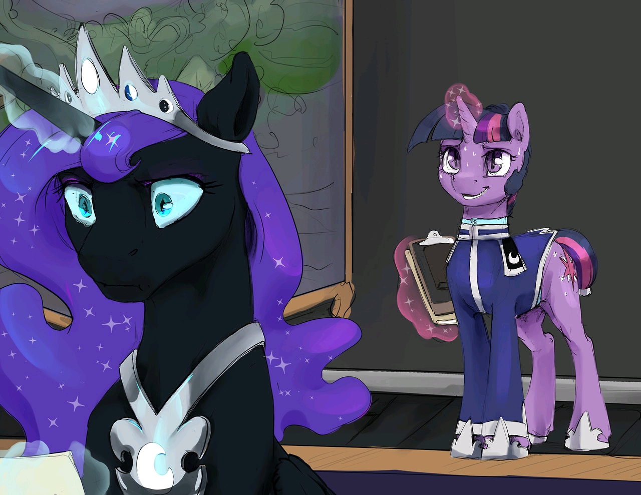 小马宝莉mlpmoonset月落1漫画特辑