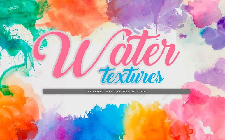 Ps笔刷 多种水彩涂抹 滴溅 画笔ps笔刷素材 附下载 哔哩哔哩