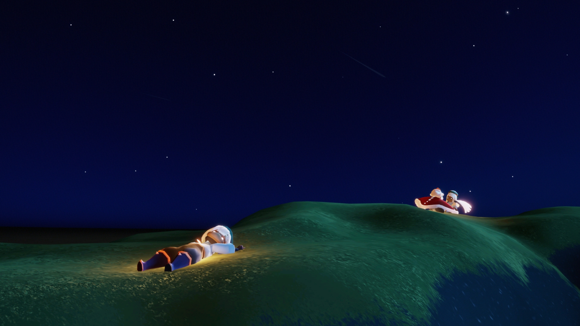 生活 日常 光遇寻人启事(期待) 他的好友身穿圣诞