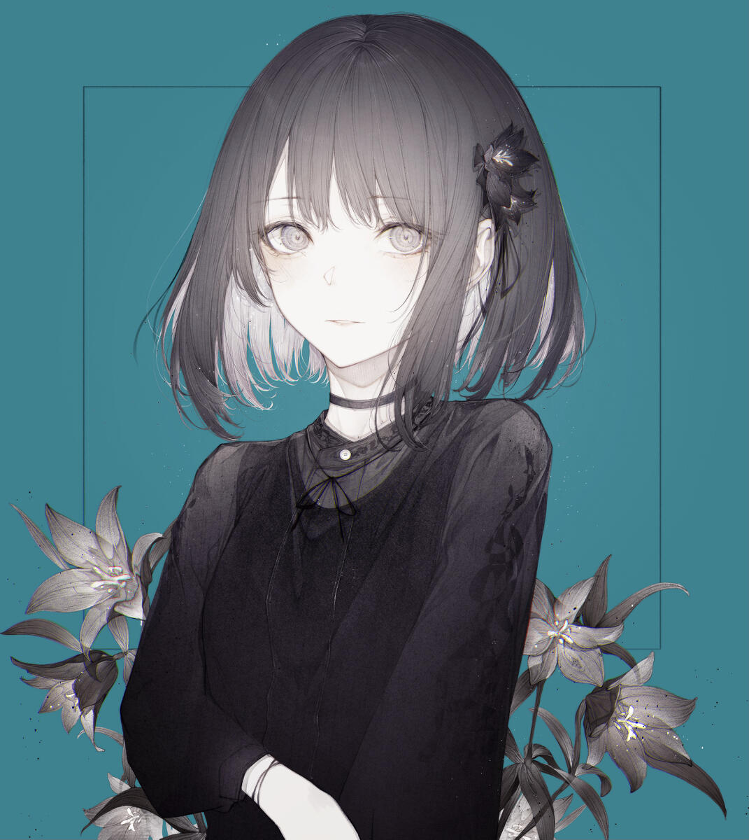 P站 ヒトこもる 插画合集(一) - 哔哩哔哩