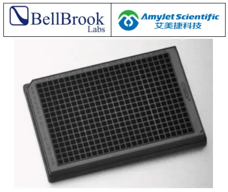 bellbrook 艾美捷代理384 孔低容量黑色检测板解决方案