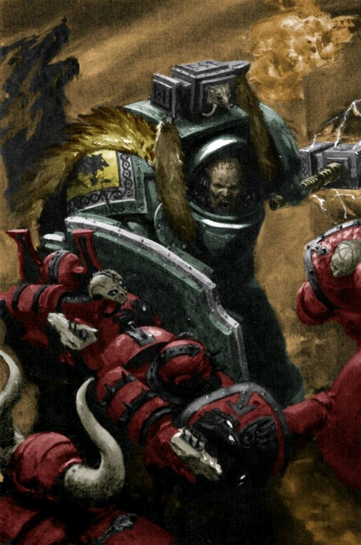 战锤40k终结者装甲艺术图