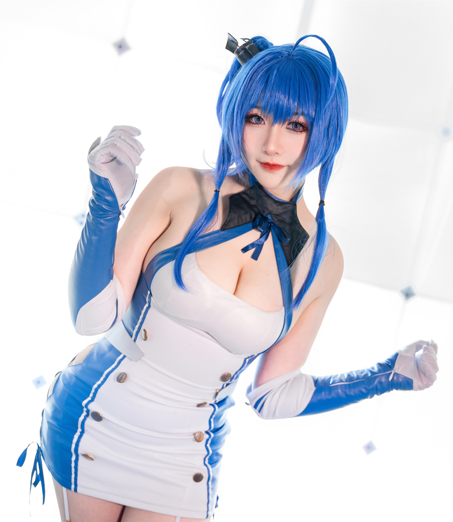 三刀刀miido碧蓝航线圣路易斯原皮cosplay1