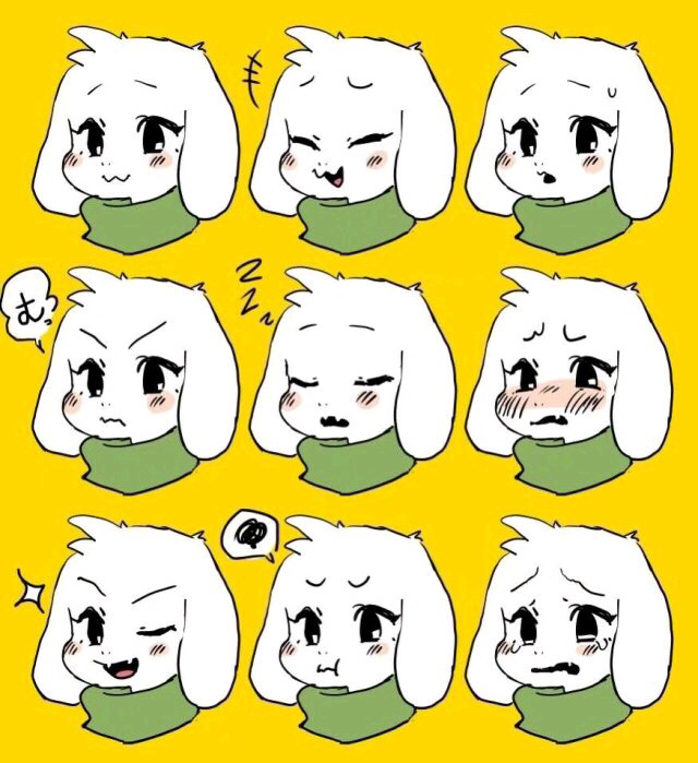 undertale中二羊图片