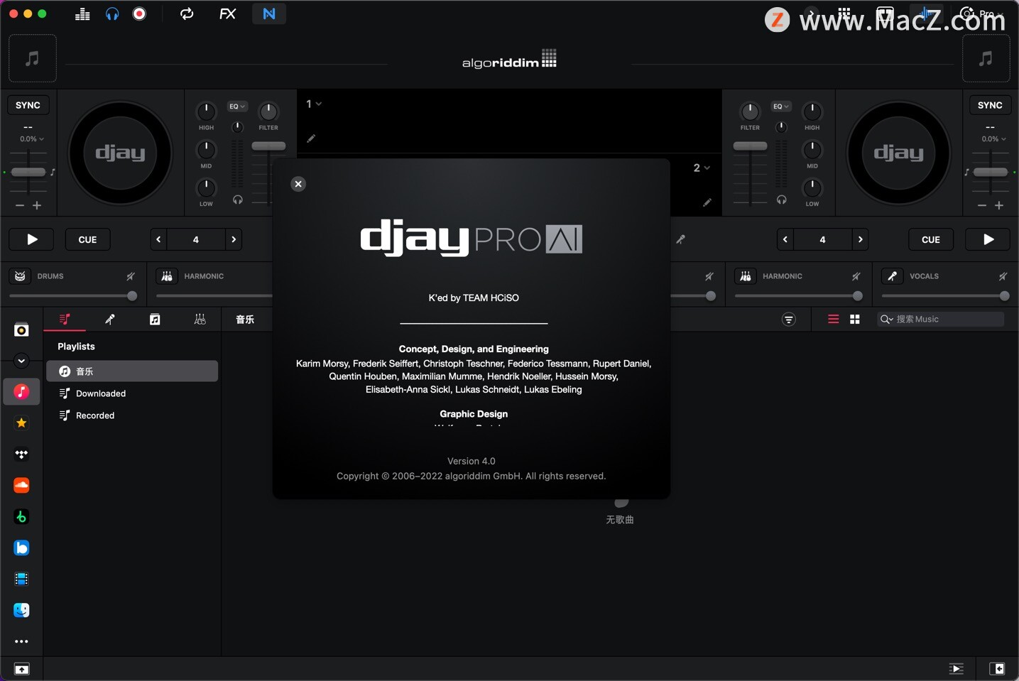 Dj Algoriddim Djay Pro Ai For Mac