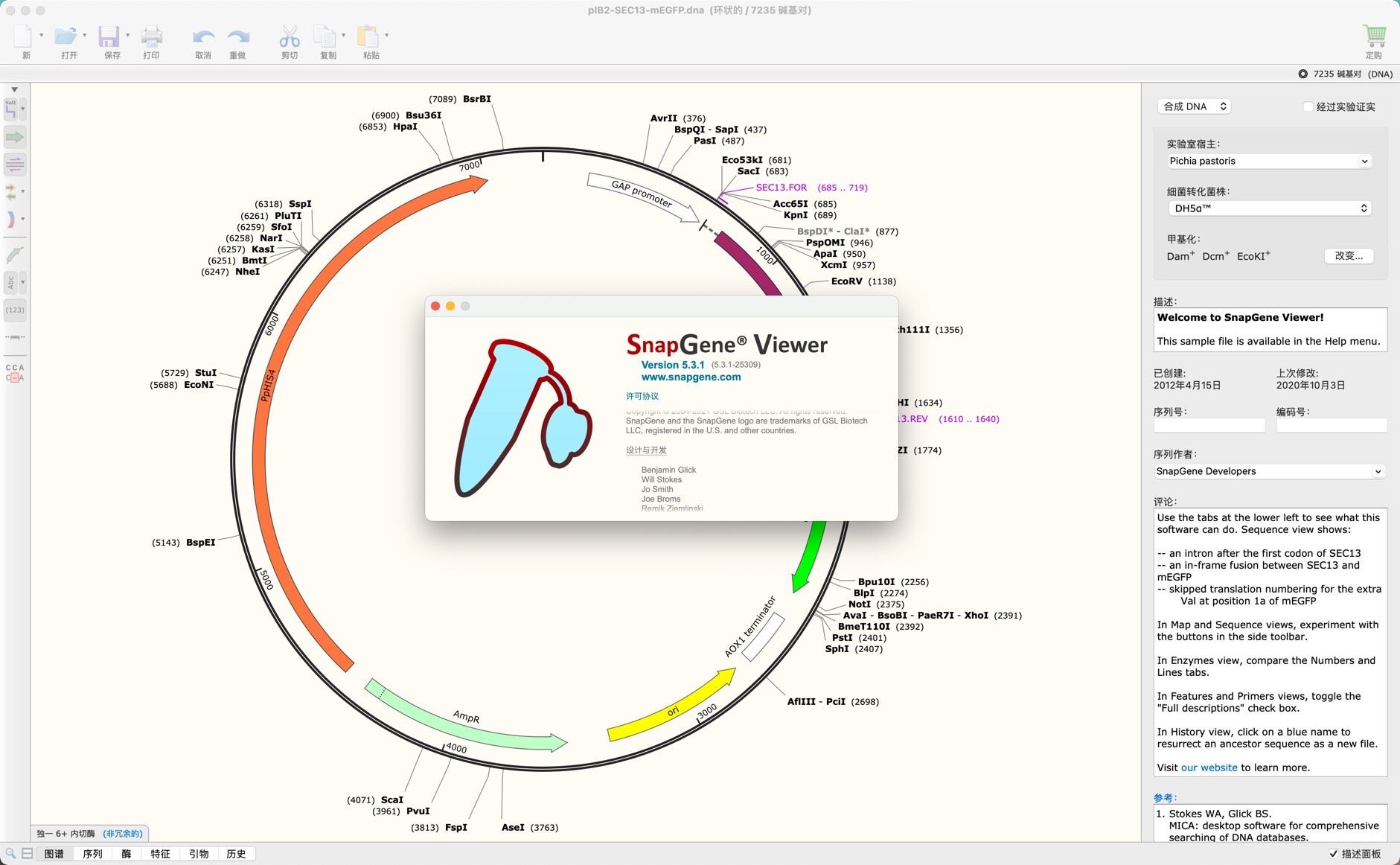 snapgene viewer mac