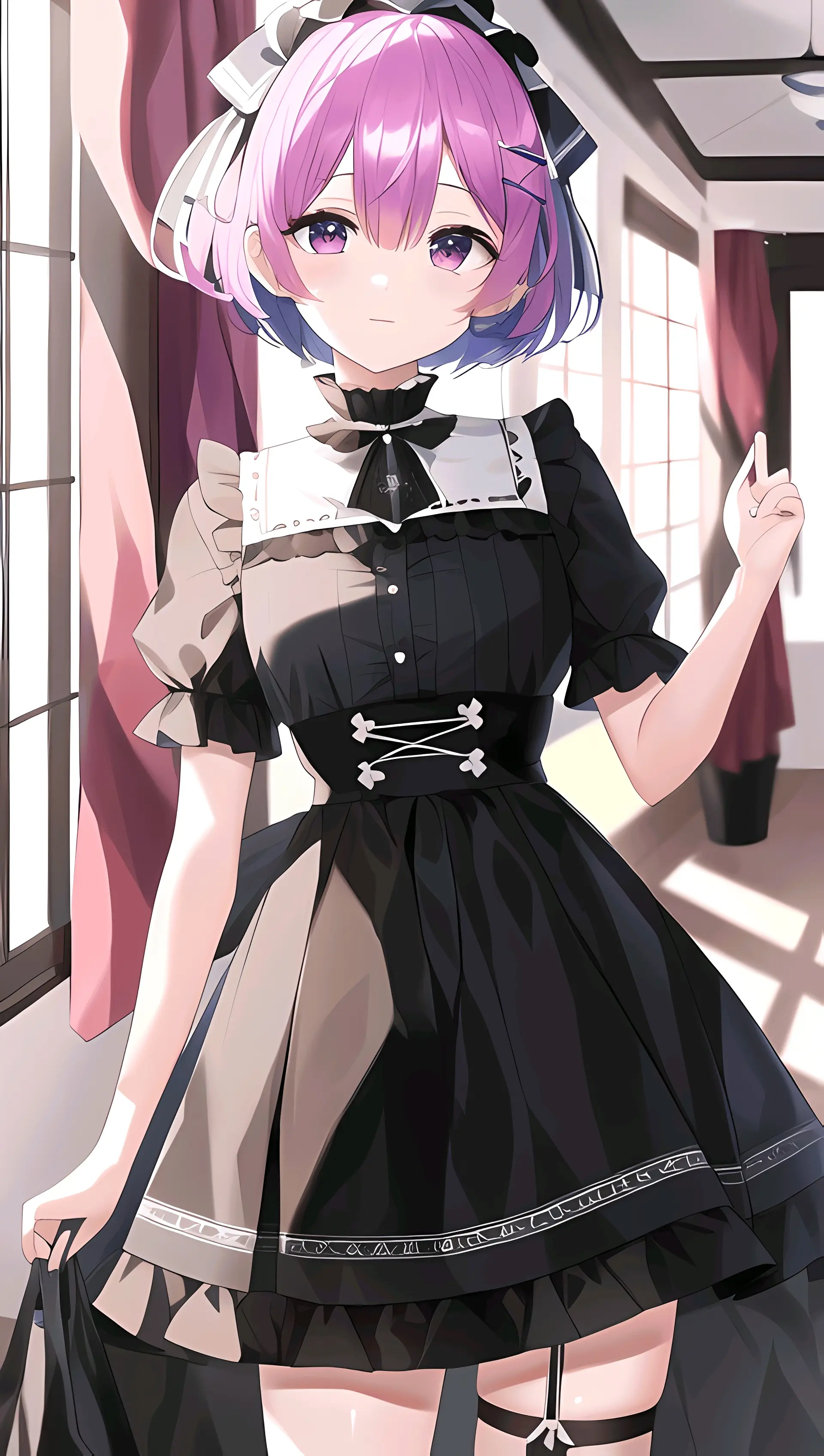 《re:从零开始的异世界生活》蕾姆头像壁纸 - 哔哩哔哩