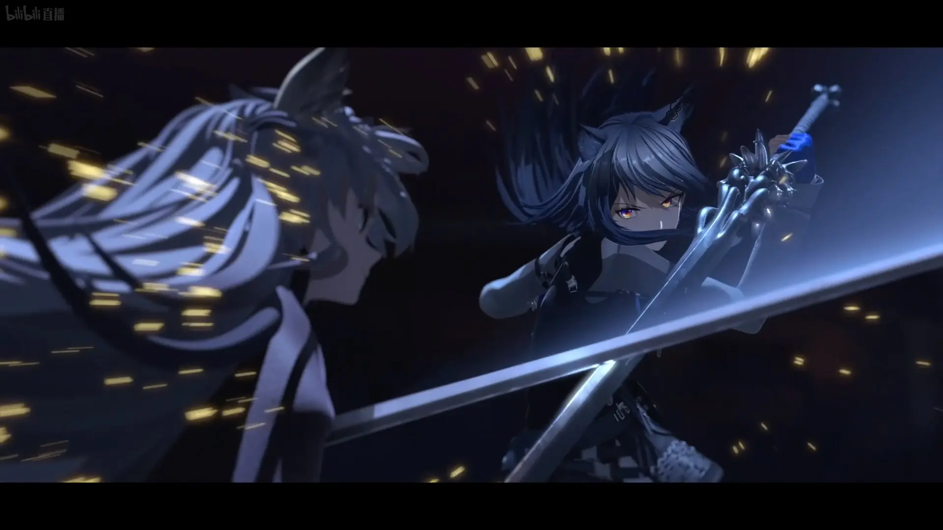 明日方舟德克萨斯 双狼美图