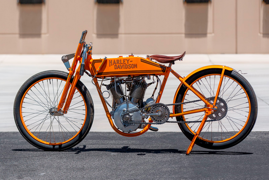 【m&c】没刹车,没避震的超狂鼻祖级赛车1915 harley