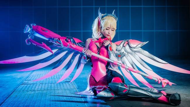 守望先锋天使cosplaycnrioko凉凉子