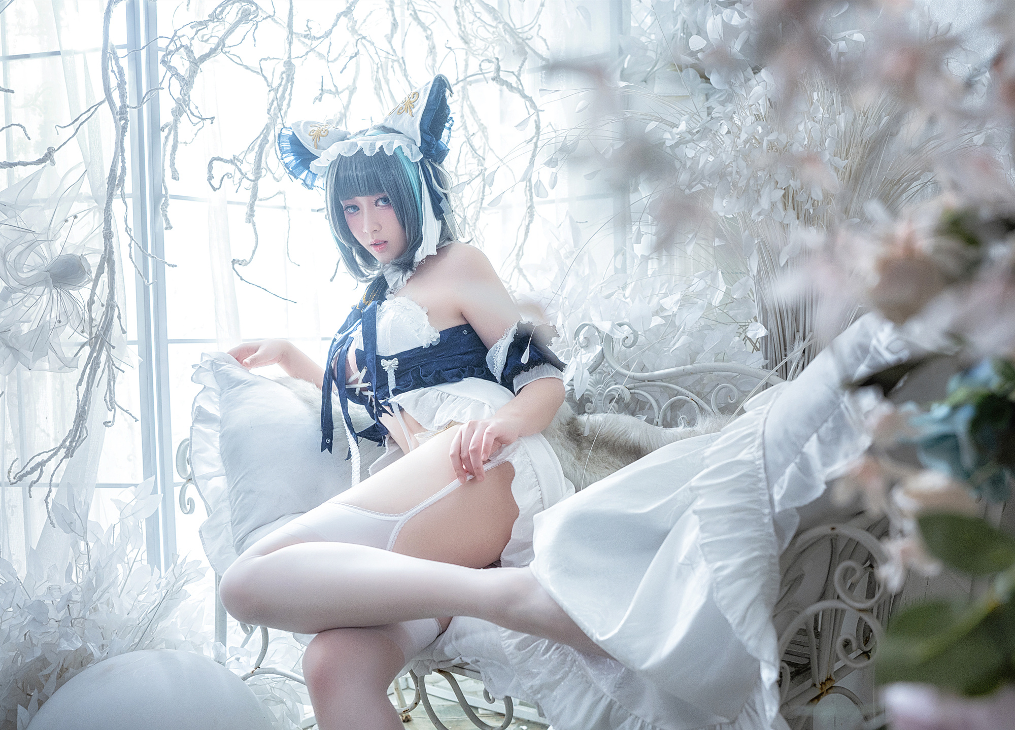 明臻real碧蓝航线柴郡猫cosplay3