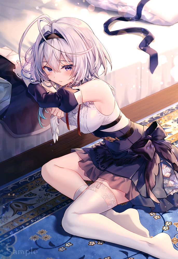 每日萌图（十七）白毛控从不白嫖-漫图屋