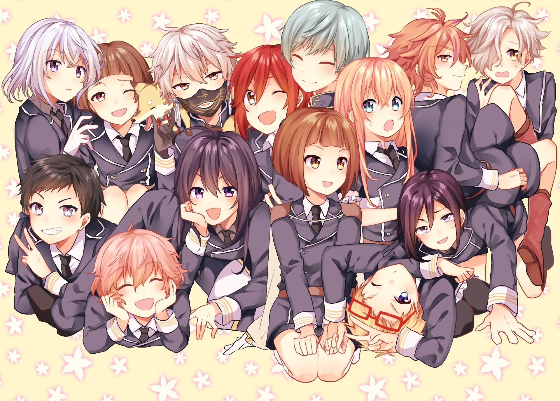 刀剑乱舞和粟田口派刀男的夜晚