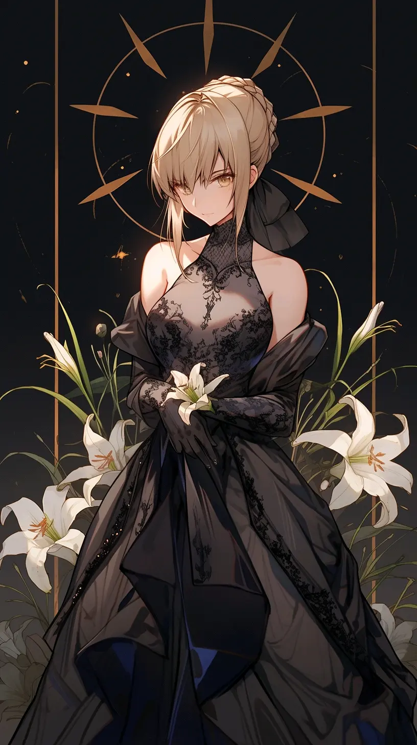 fate系列美图之亚瑟王阿尔托莉雅·潘德拉贡