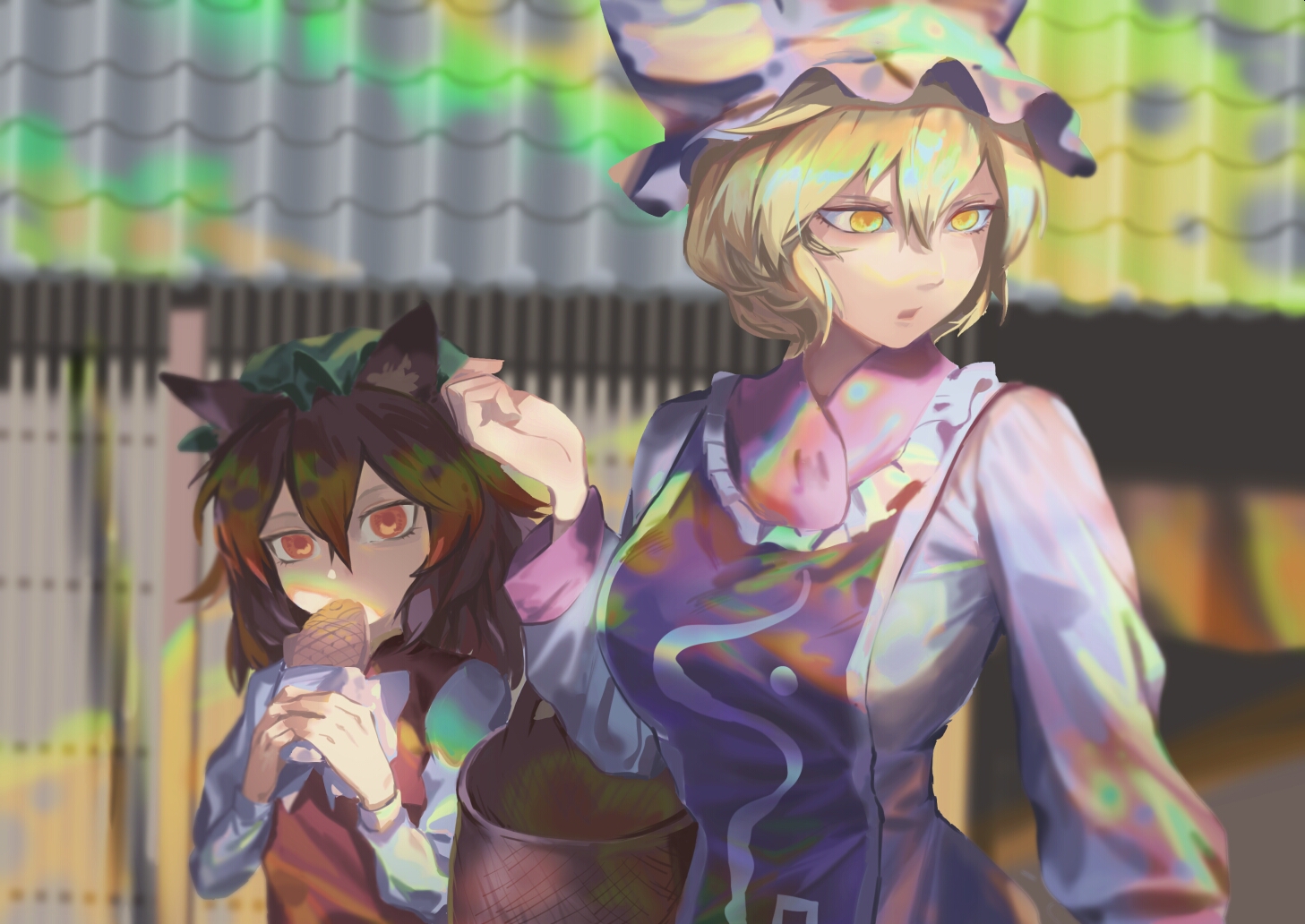 东方角色美图专辑间隙妖怪的式神八云蓝