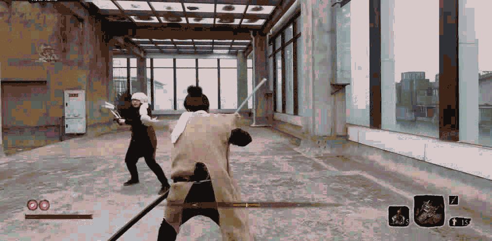 b站大佬拍真人只狼,引全网爆笑连连,苇名弦一郎:蔡徐坤而已!