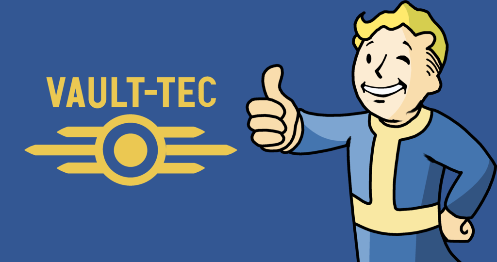 注意他叫vault boy,不是pip—boy