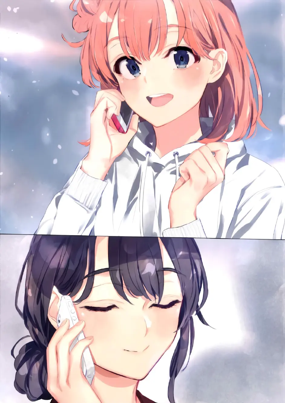 画集ponkan 雪乃と結衣の鎌倉さんぽ我的青春恋爱物语果然有问题春物 哔哩哔哩