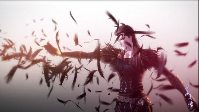 注意墨鸦衣服上的细节,具体解读请百度一下墨鸦,他身为百鸟的第一高手