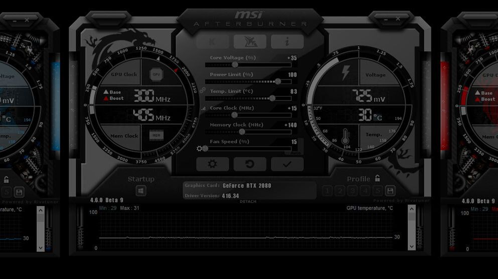 msi afterburner benchmark msi afterburner benchmark