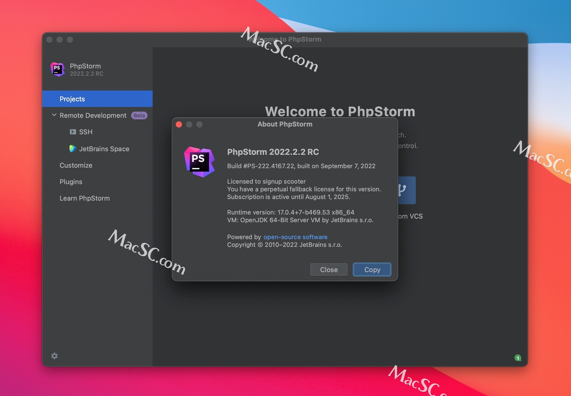 苹果Mac电脑PhpStorm 2022 For Mac(PHP集成开发) V2022.2.2永久激活版 - 哔哩哔哩