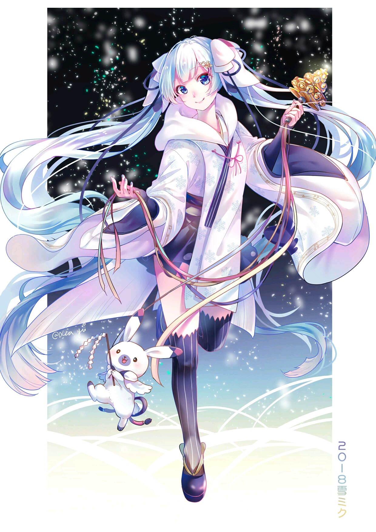 更新2018雪miku大波美图