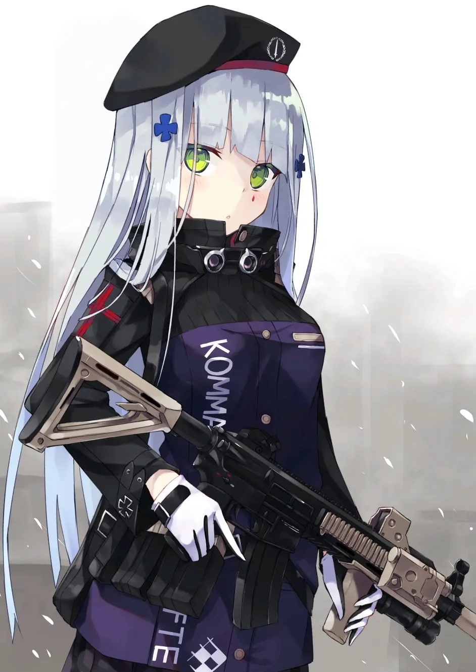 少女前线hk416花嫁大破图片