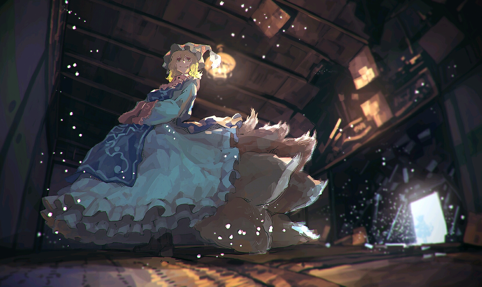 东方角色美图专辑间隙妖怪的式神八云蓝