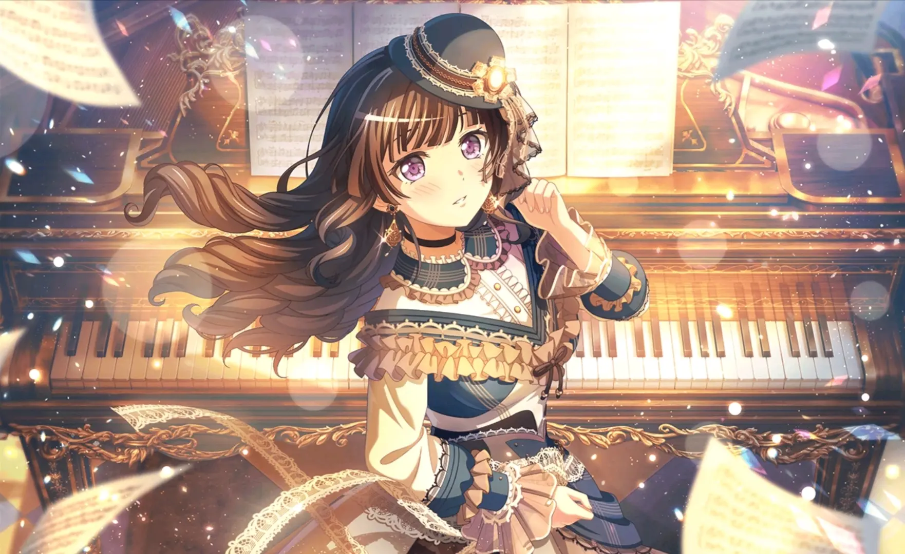 【bangdream/少女乐团派对】白金燐子全卡面鉴赏