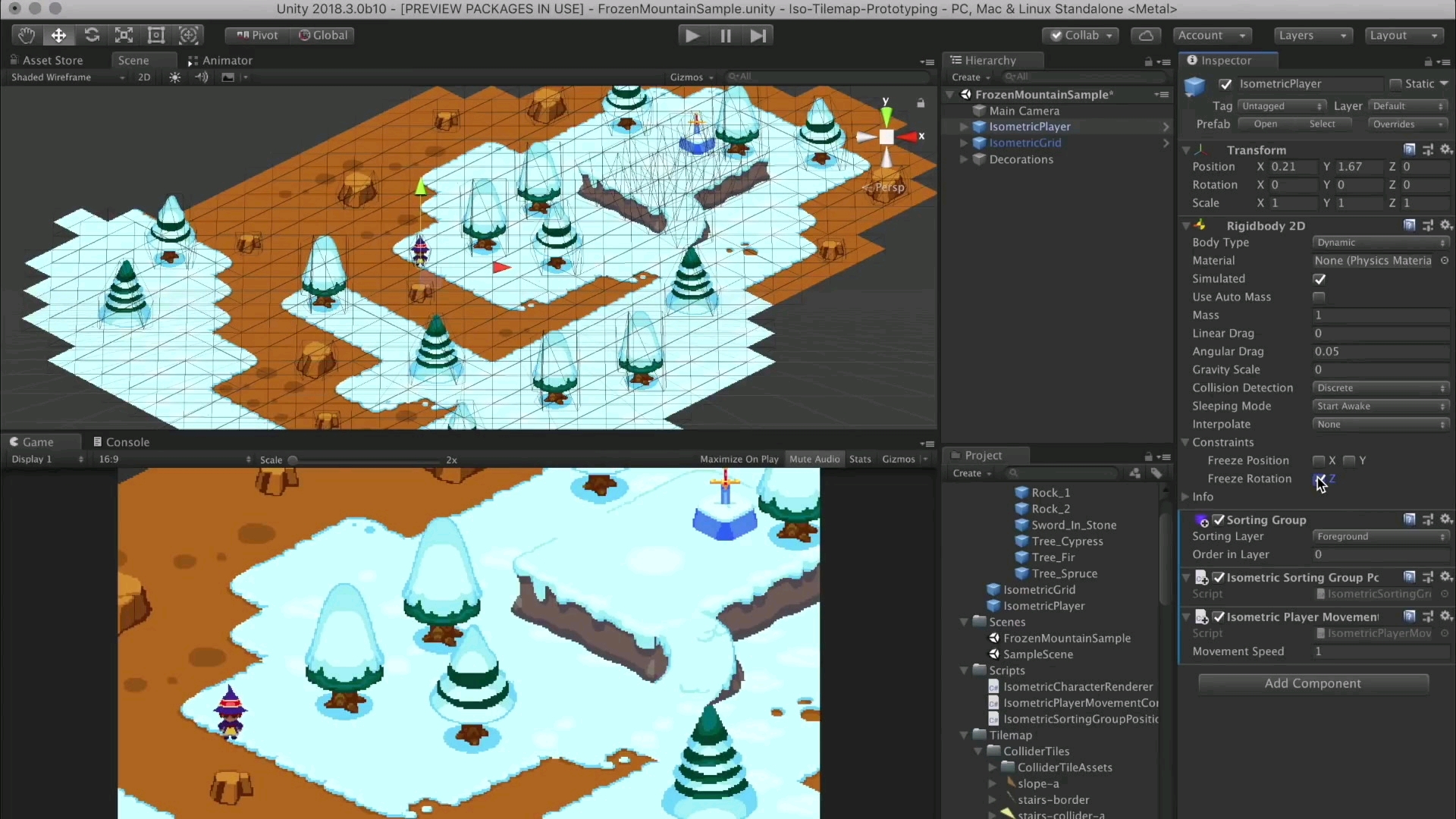 今天通过看视频,学会了天空盒的使用,culling mask的使用