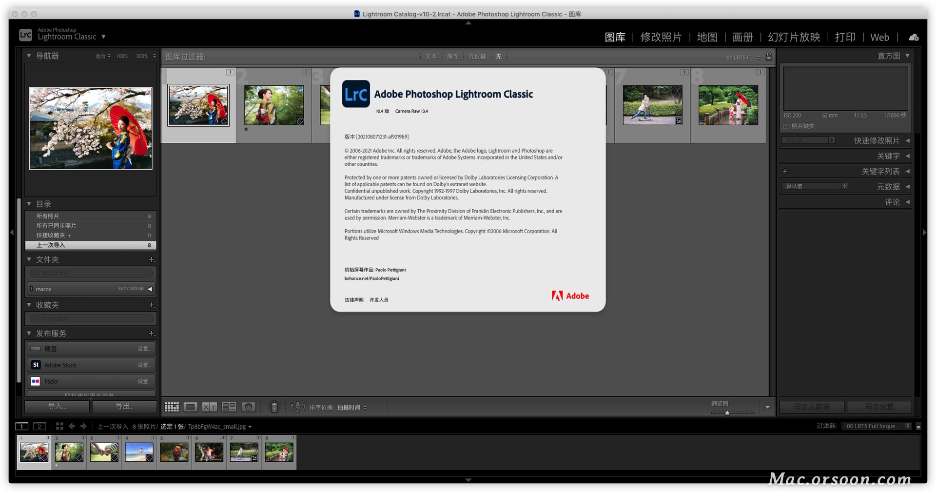 lightroom classic mac os