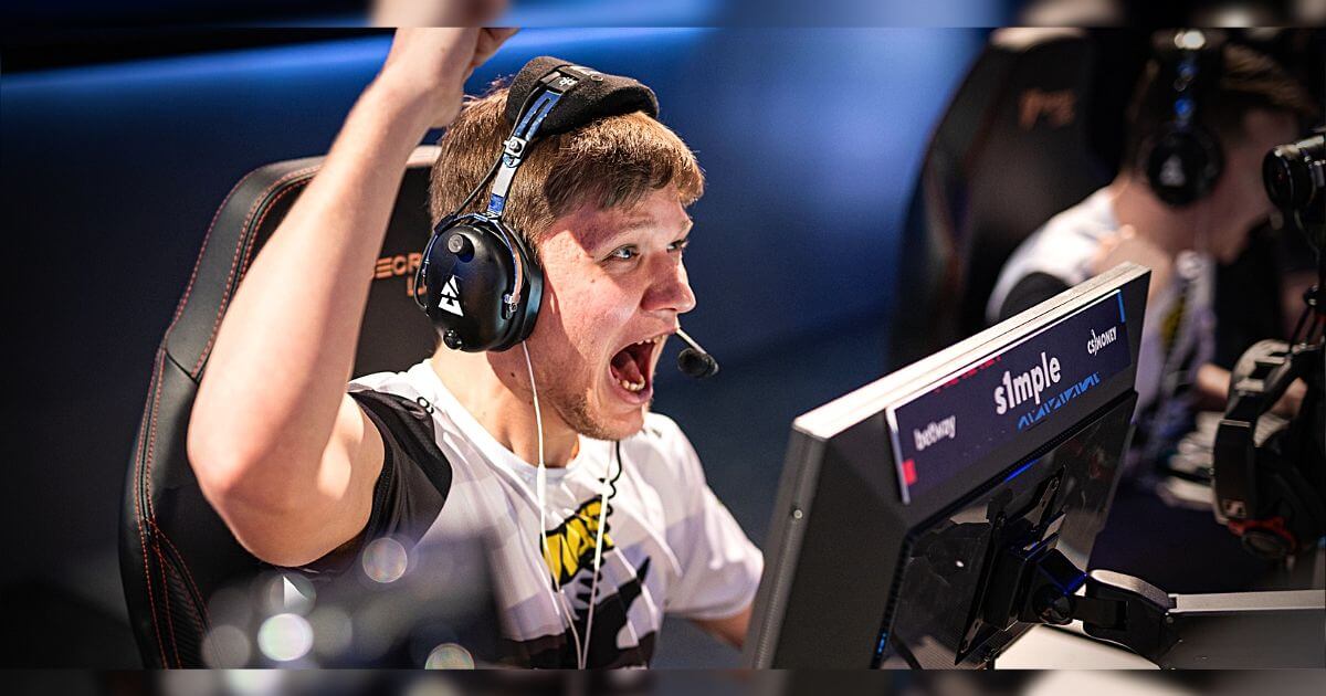 喜极而泣navi夺冠s1mple激动落泪csgo