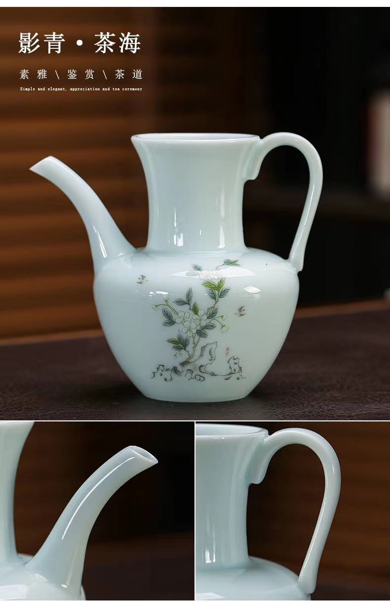 从茶花杯,工匠师(老罗)意叁陶瓷,老罗用工匠精神打造德化陶瓷前后花费