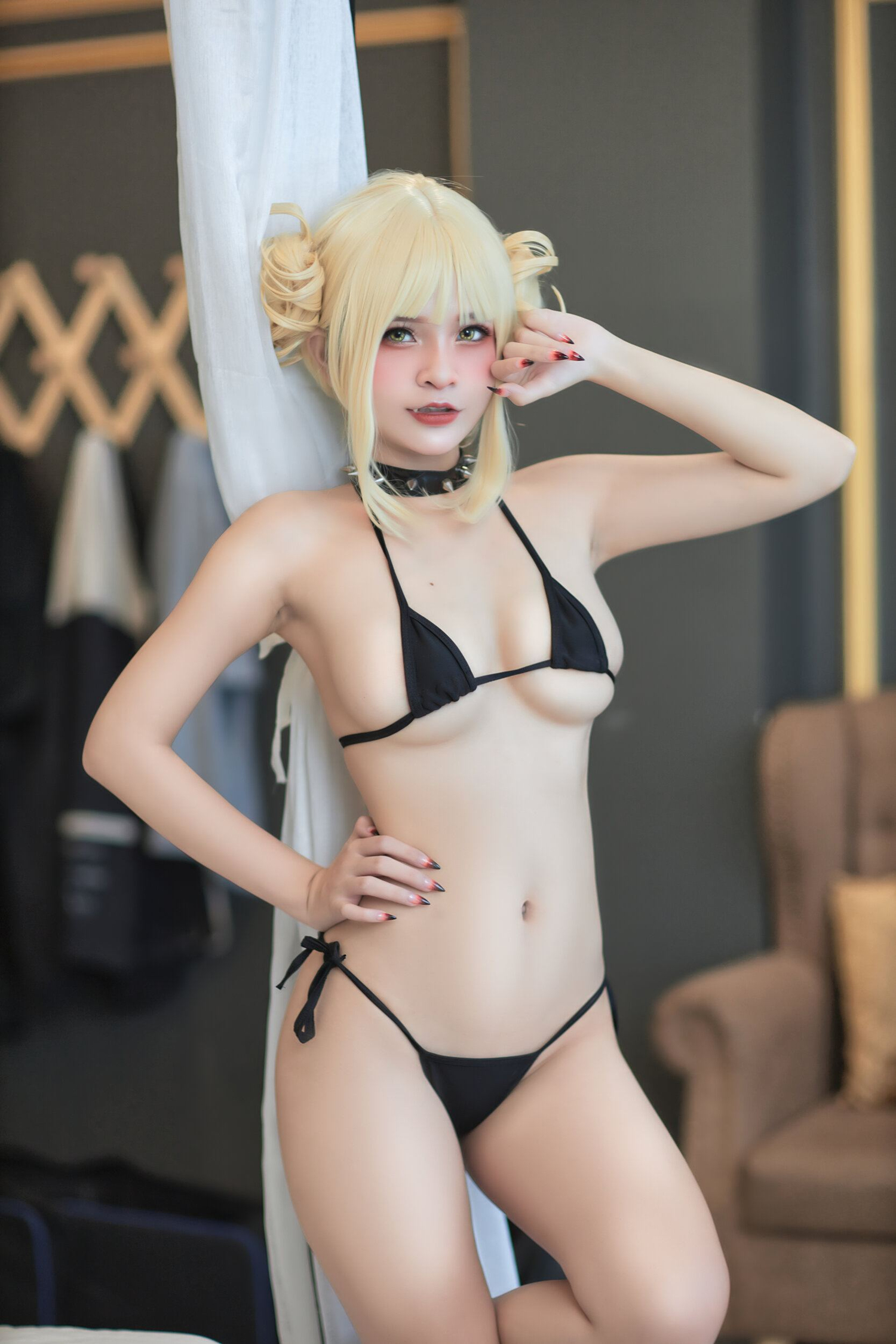 Azami 渡我 Bikini cosplay1