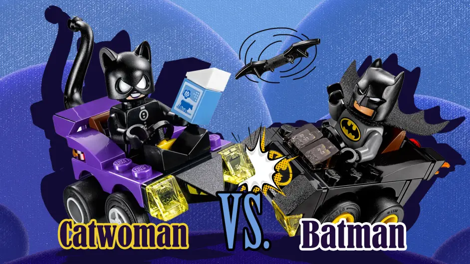 蝙蝠侠对猫女 乐高迷你战车系列图文评测 哔哩哔哩