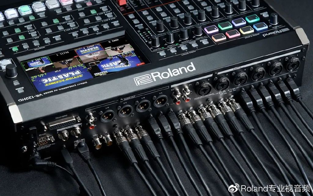 新品上市 | Roland VR-120HD--首款自带中文系统的罗兰导播切换台 - 哔哩哔哩