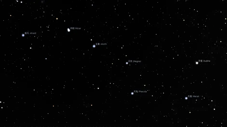 春夏指引星空的灯塔 北斗七星 哔哩哔哩