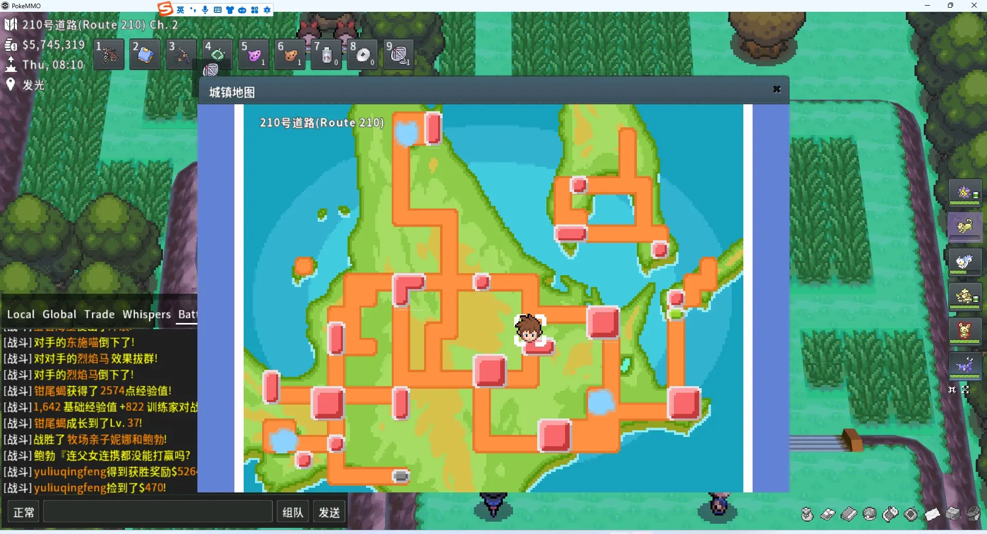 pokemmo 神奥丰缘npc搬砖(自用)