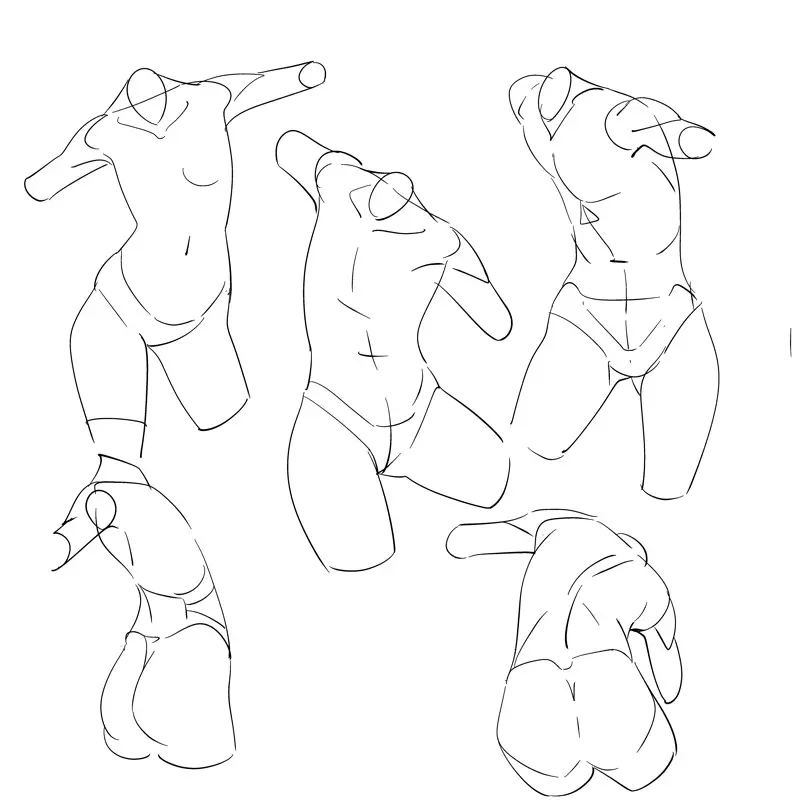 好想参考一下 姿势集特辑 Pixivision搬运 哔哩哔哩