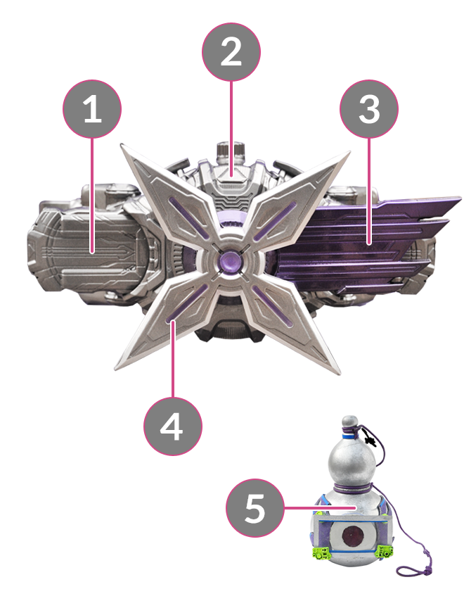 假面骑士ZI-O Mirai Driver设定