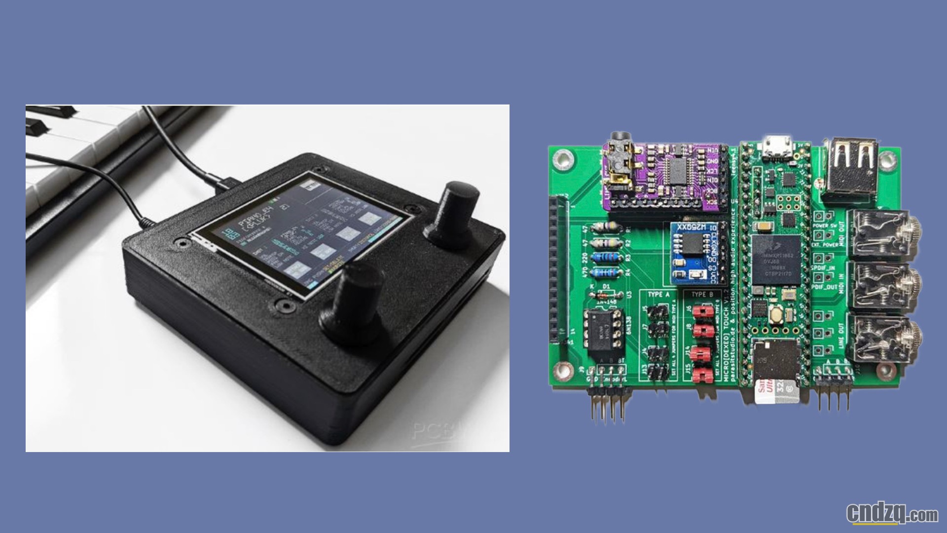 Microdexed touch groovebox 