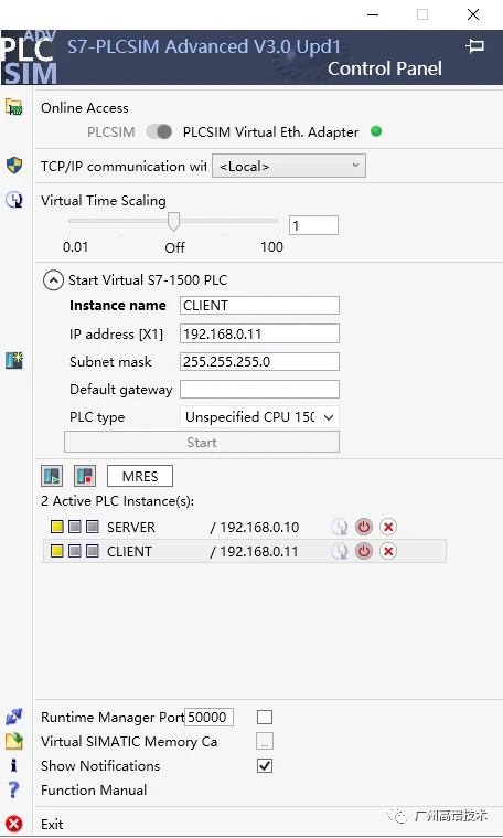 基于PLCSIM Advanced的西门子PLC Modbus TCP通信 - 哔哩哔哩