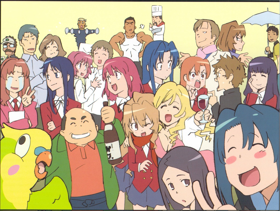 《龙与虎》群像(来自《龙与虎原画集》)