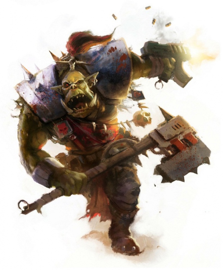 LEX翻译 血斧氏族(Blood Axes)和兽人特战队(Kommandos) 哔哩哔哩