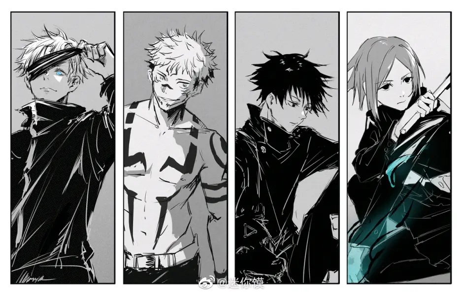 咒术回战 高人气优质高清壁纸 美图 头像 天上天下 唯我独尊 哔哩哔哩