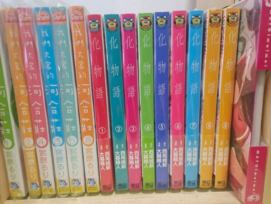 化物语 漫画单行本封面合集 哔哩哔哩