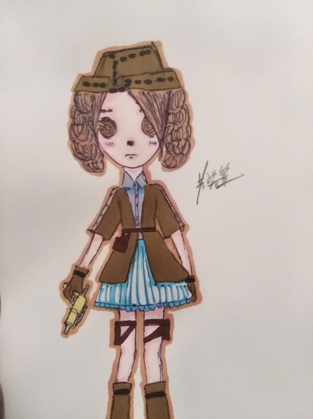 玛尔塔全身武装图(可能看着怪,不喜勿喷,这是比喻图)