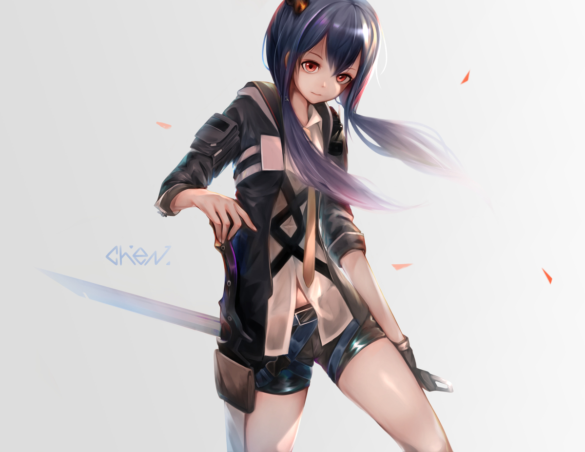 【明日方舟】插图.陈sir