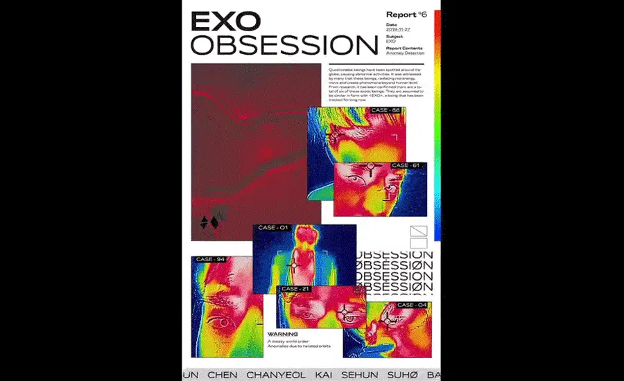 震撼 韩国天团exo 的最强视觉设计 Logo篇 哔哩哔哩