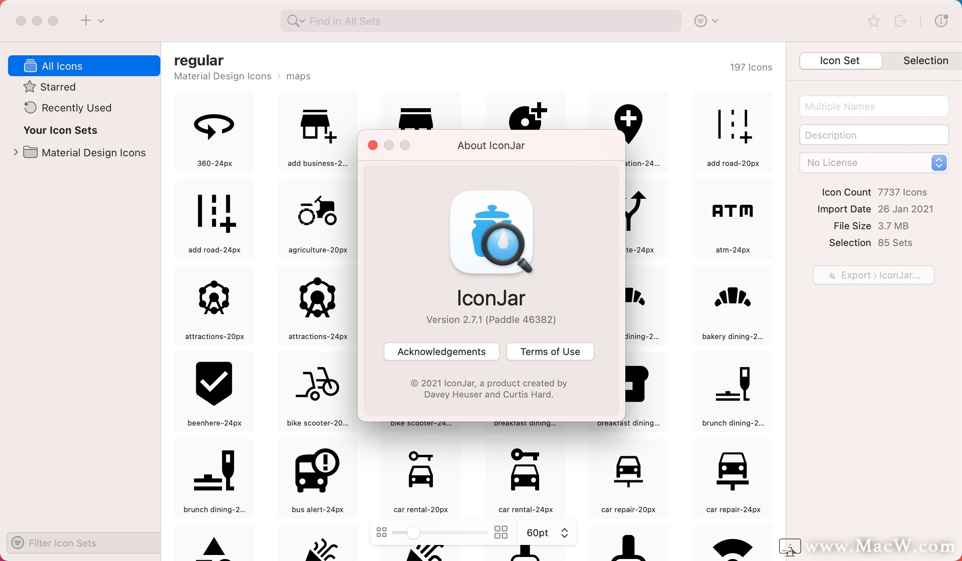 IconJar Mac图标管理工具 V2.7.1免激活版 - 哔哩哔哩